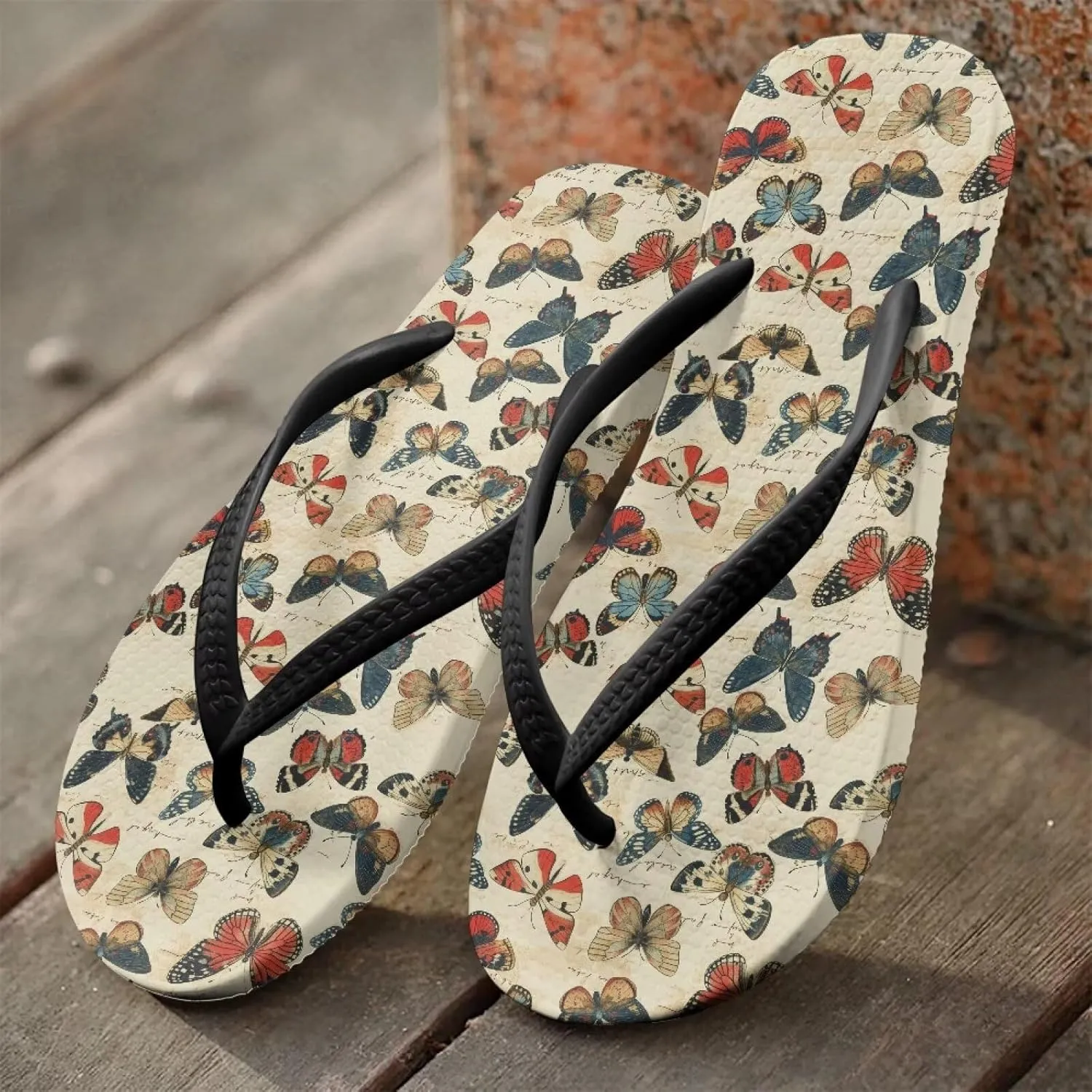 Women's Casual Flip Flops Comfortable Soft Sole Non-Slip EVA Flat Sandals Vacation Sport Summer Shoes