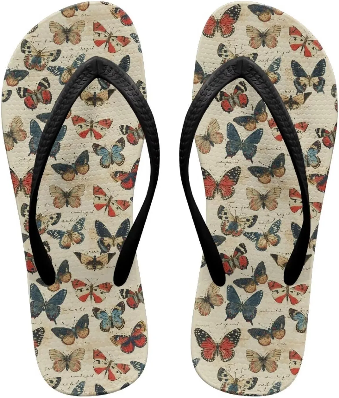 Women's Casual Flip Flops Comfortable Soft Sole Non-Slip EVA Flat Sandals Vacation Sport Summer Shoes