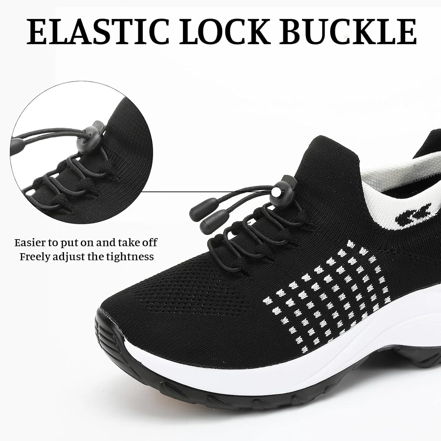 Womens Casual Sneakers Stretch Comfort Wear Orthowear Shoes Lightweight Comfortable Mesh Hollow Out Walking Shoes Orthopedic Breathable Non Slip Cushion Shoe