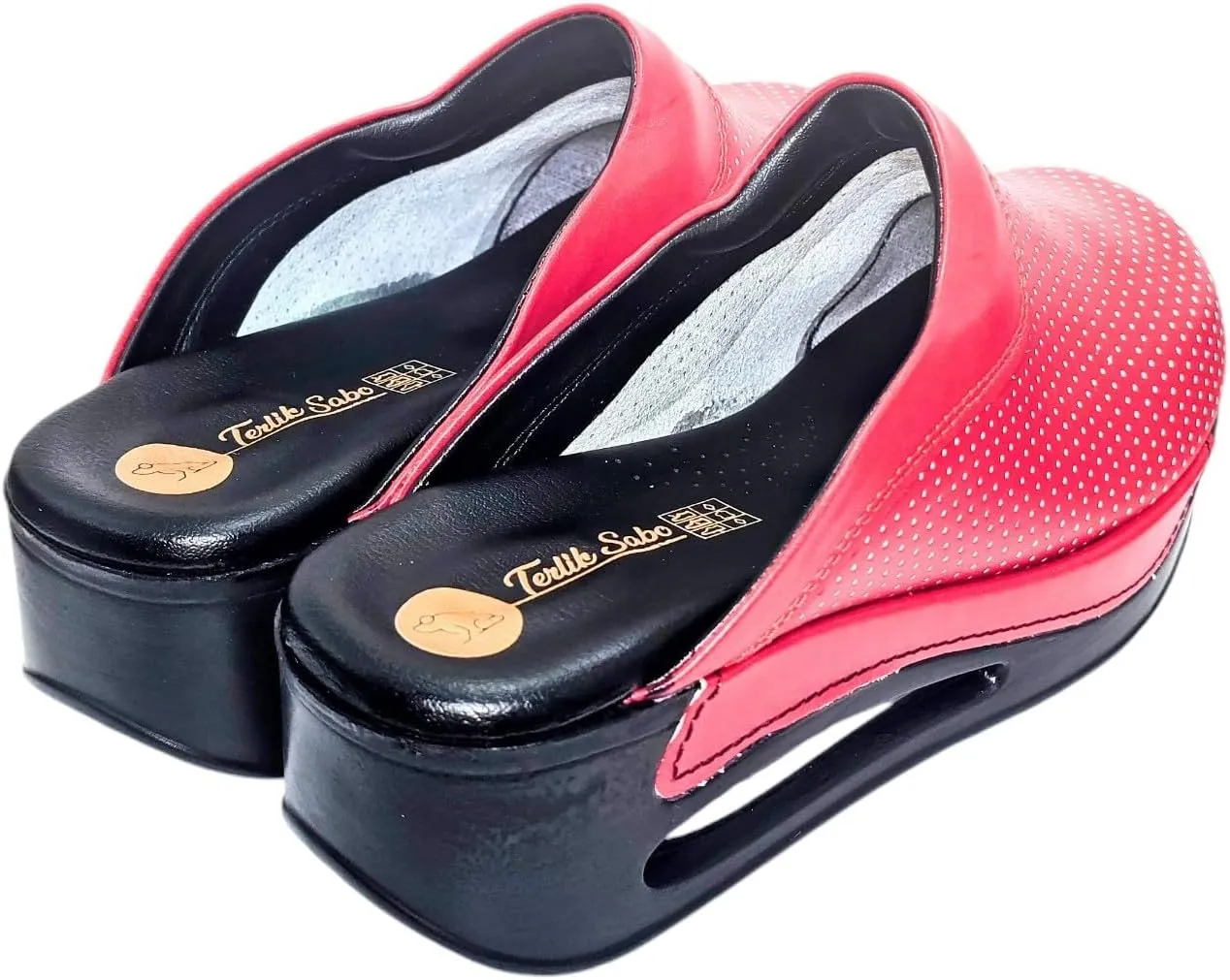 Womens Clogs with Arch Support, Pure Leather, Slip-On Clogs for Women, Perfect for Daily Indoor and Outdoor Usage, Shock Absorption, Breathable Materials