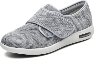 Women's Diabetic Shoes with Adjustable Closure,Non-Slip Wide Width Lightweight Shoes for Edema Plantar Fasciitis Bunions Arthritis Swollen Feet