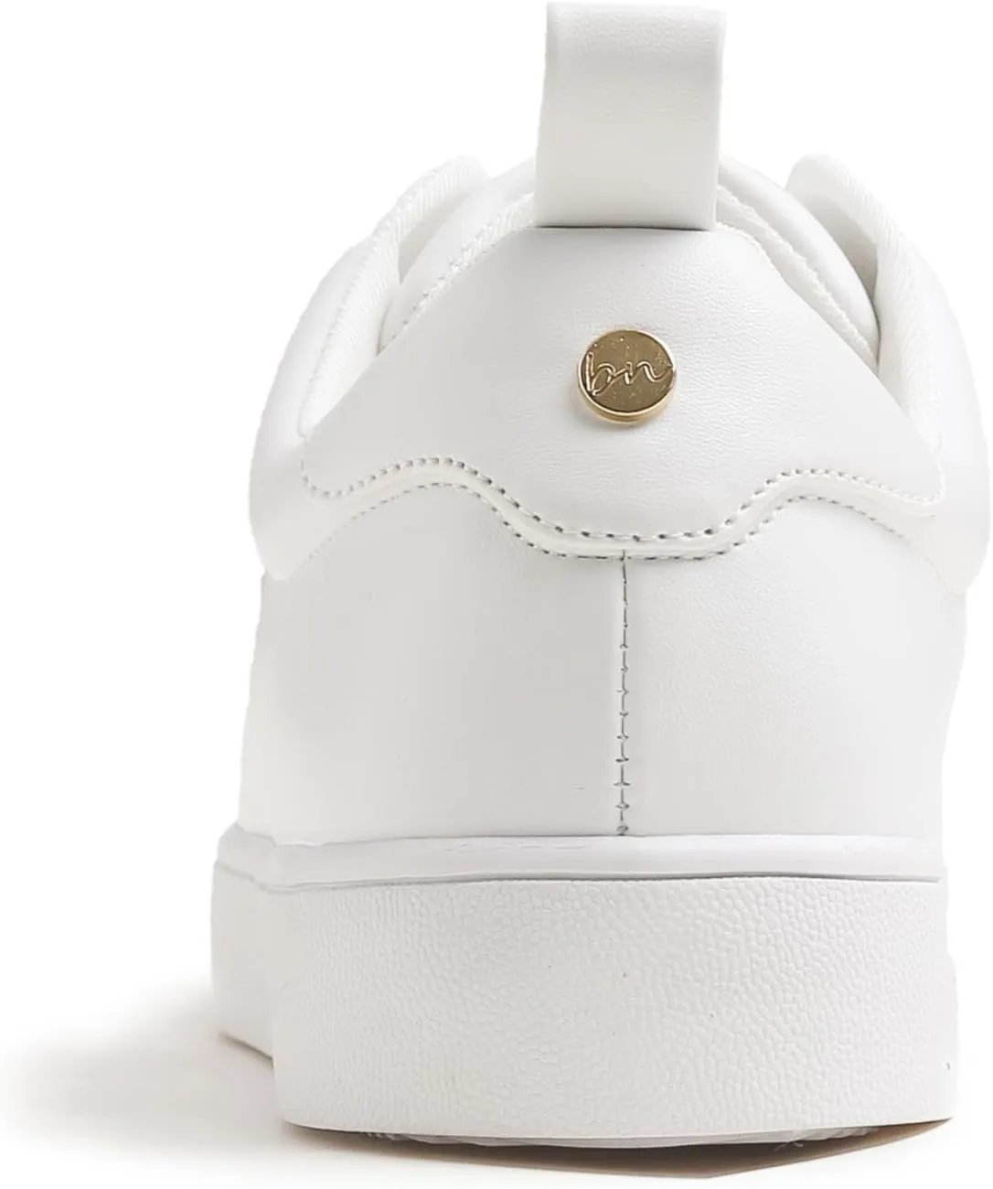 Women's Fashion Bling Deco Party Lightweight Vegan Leather Sneaker