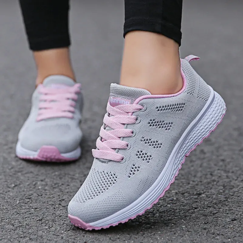 Women's Fashion Breathable Walking Sneakers