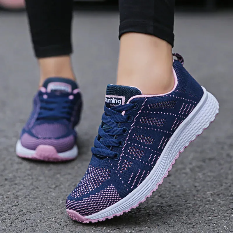 Women's Fashion Breathable Walking Sneakers