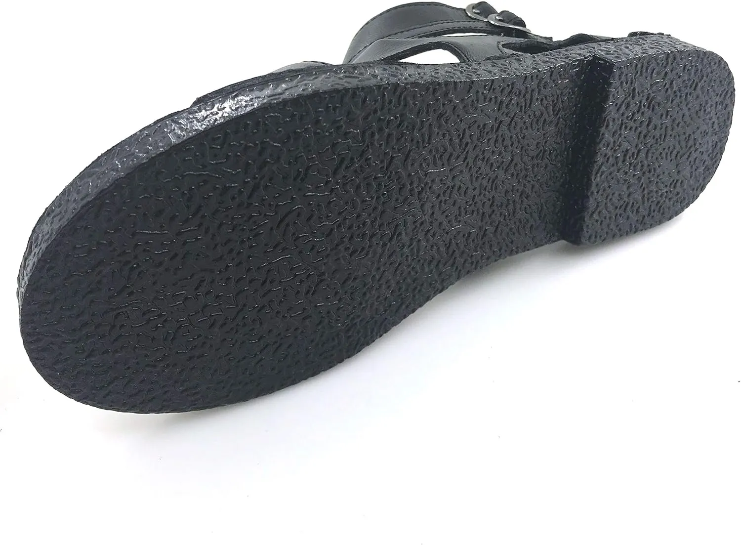 Womens Leather Sandals - Low Wedge Soft and Comfort Outdoor Sandals, Gladiator Flat Sandal for Women