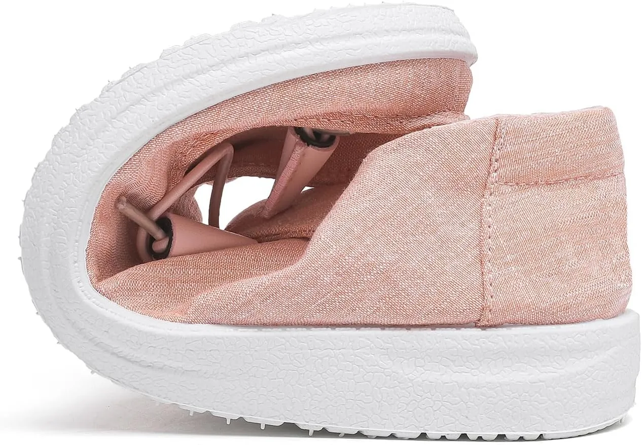Womens Loafers Women Shoes Casual Slip-On Canvas Shoes Breathable Lightweight Boat Shoes for Women