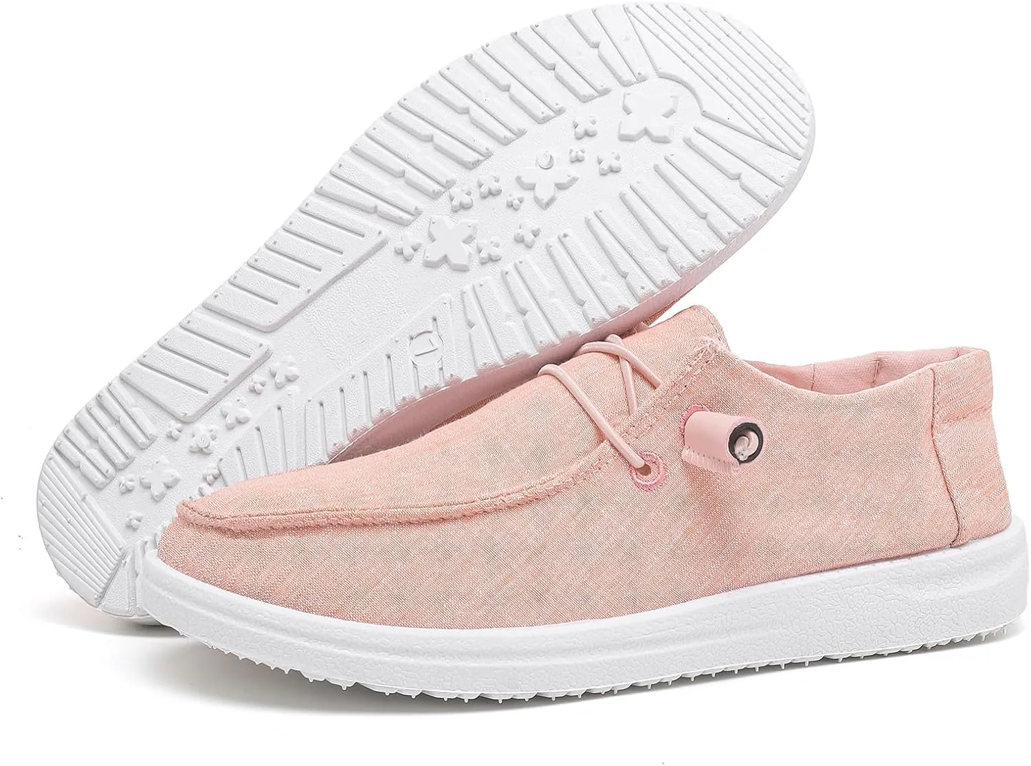 Womens Loafers Women Shoes Casual Slip-On Canvas Shoes Breathable Lightweight Boat Shoes for Women