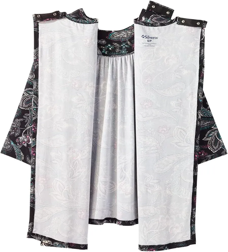 Women’s Open Back Gathered Scoop Neck Top