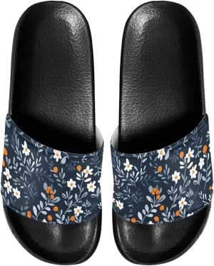 Womens Sandals Water-Resistant Slides Light Soft EVA Rocking Slippers Summer Slide Slippers for Women Indoor Slippers