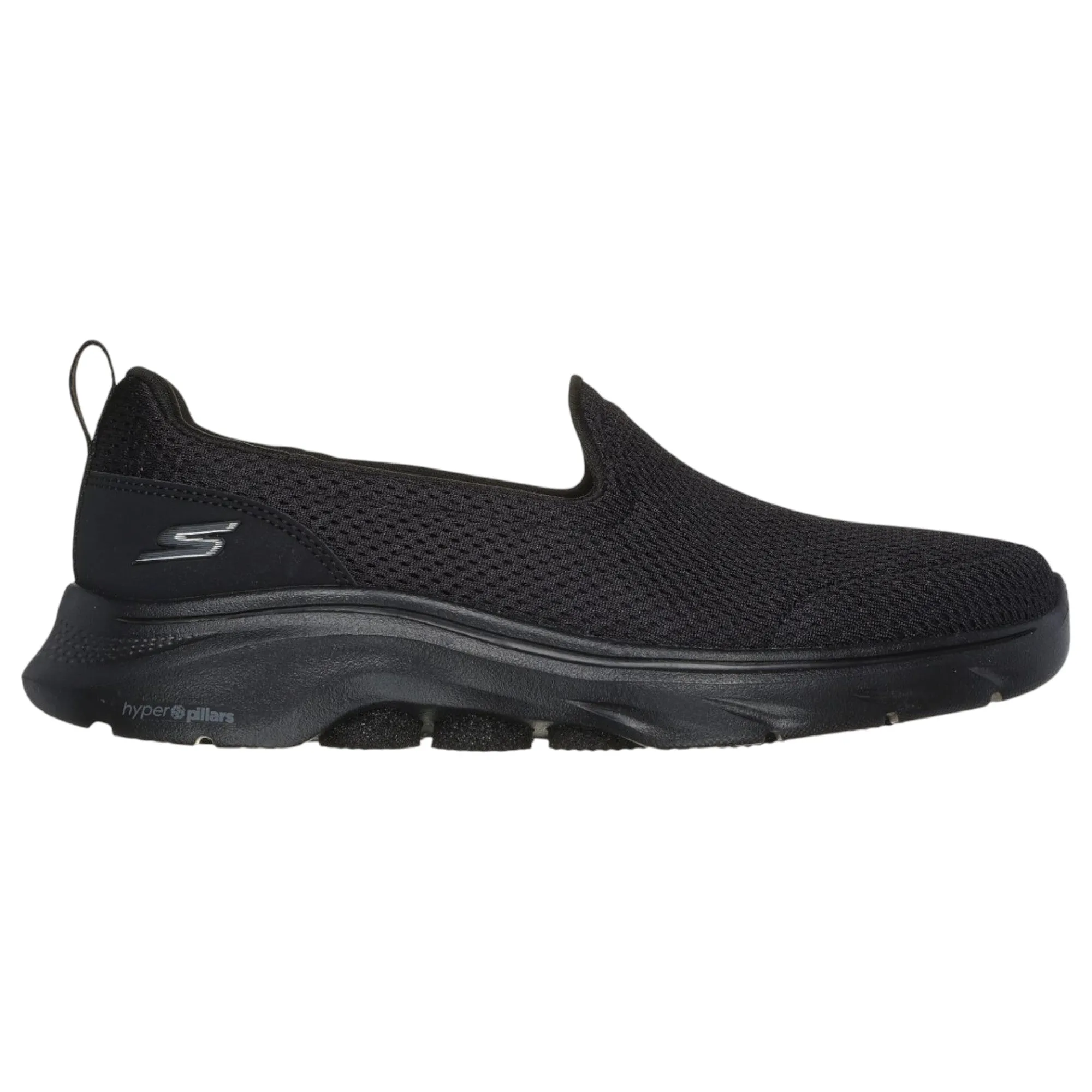 Womens Skechers Go Walk 7- Razi Black/Black Walking Shoes