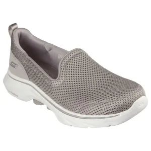 Womens Skechers Go Walk 7- Razi  Taupe Walking Shoes