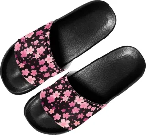 Women's Slide Sandals Fashion Summer Beach Shoes House Slides Comfortable Shower Sandals Anti-skid Bathroom Slippers SizeUS 6-13.5