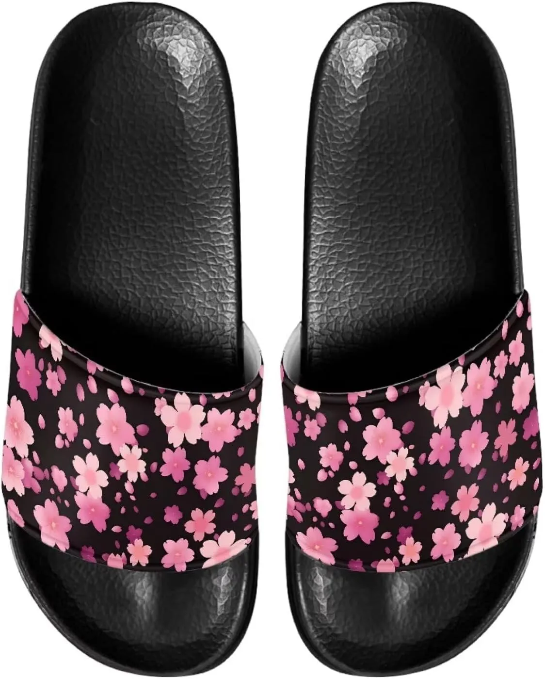 Women's Slide Sandals Fashion Summer Beach Shoes House Slides Comfortable Shower Sandals Anti-skid Bathroom Slippers SizeUS 6-13.5