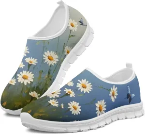 Women's Slip On Casual Shoes Low Cut Sneakers Comfort Light Loafers Non Slip Breathable Suppotive for Running Walking Hiking Training Travel US 5.5-11.5