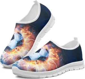 Women's Slip on Loafers Walking Sneakers Breathable Athletic Tennis Running Shoes