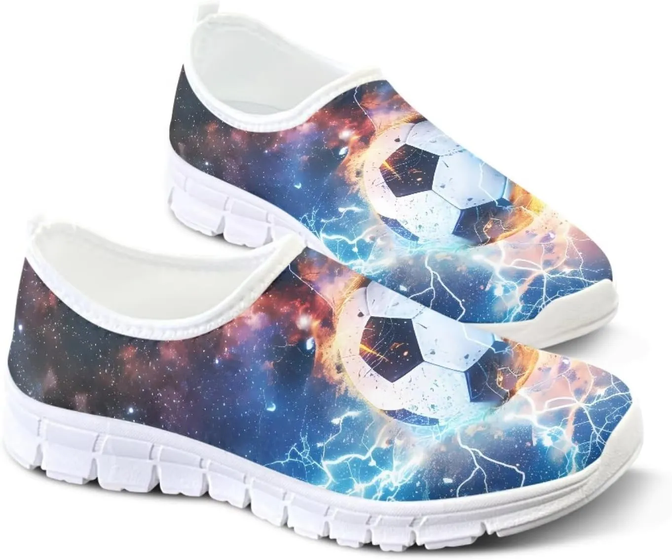 Women's Slip on Loafers Walking Sneakers Breathable Athletic Tennis Running Shoes