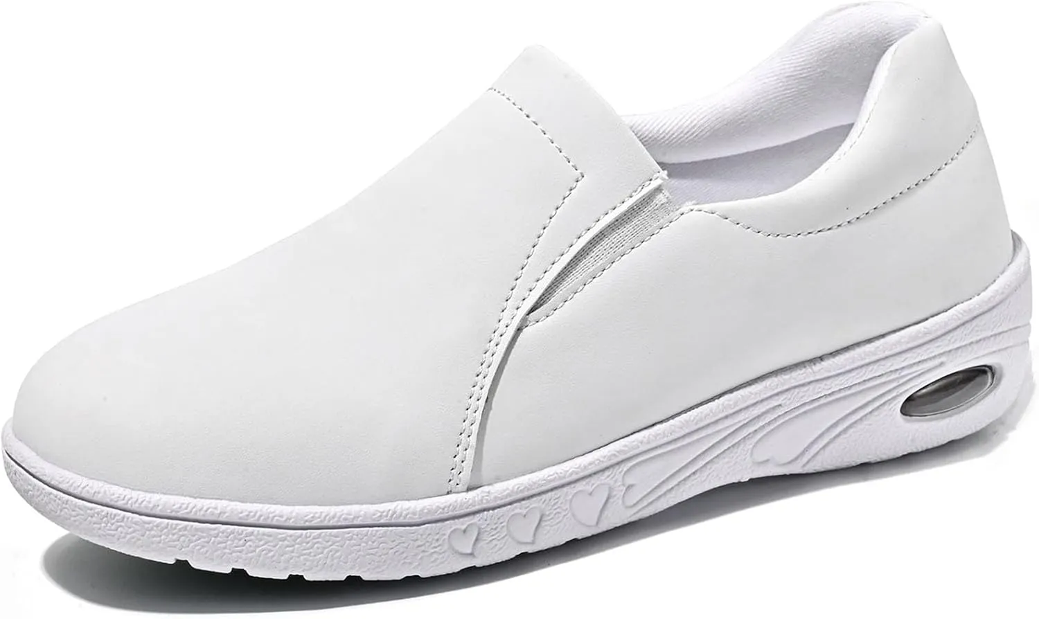 Women's Slip On Nurse Shoes Lightweight Comfortable Waterproof Work Shoes Silp Resistant Food Service