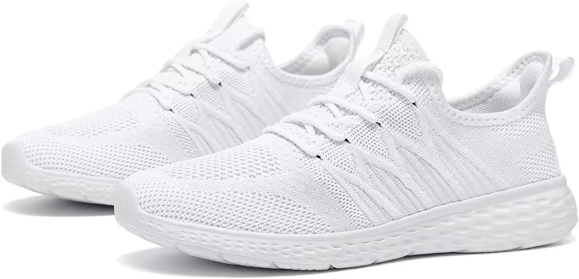 Women's Slip On Running Shoes Non Slip Walking Shoes Lightweight Gym Workout Shoes Breathable Fashion Sport Shoes