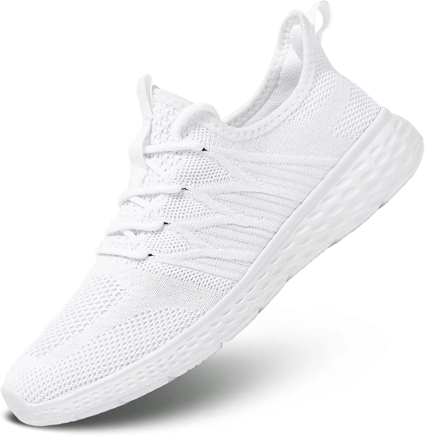 Women's Slip On Running Shoes Non Slip Walking Shoes Lightweight Gym Workout Shoes Breathable Fashion Sport Shoes