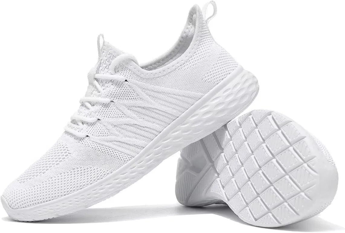 Women's Slip On Running Shoes Non Slip Walking Shoes Lightweight Gym Workout Shoes Breathable Fashion Sport Shoes