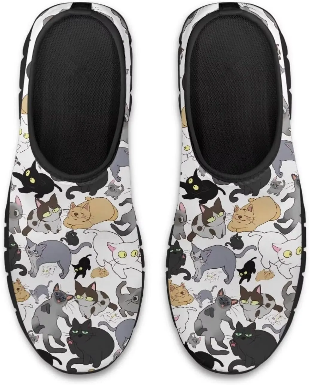 Women's Slip On Shoes Casual Low Top Flat Sneakers Non-Slip Comfort Breathable Footwear for Walking Tennis