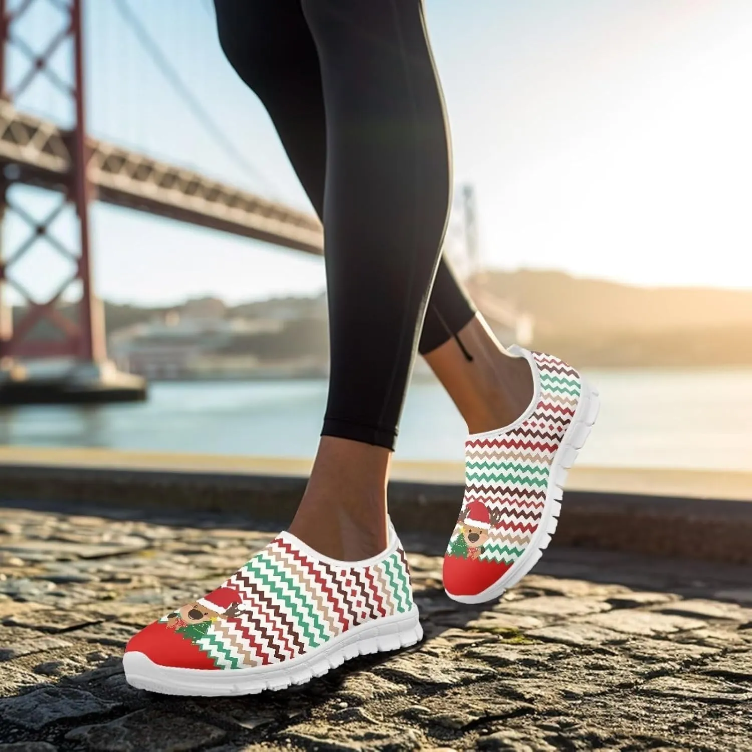 Women's Slip On Sneakers Comfort Casual Travel Walking Shoes Lightweight Non Slip Sports Running Shoes US 5.5-11.5