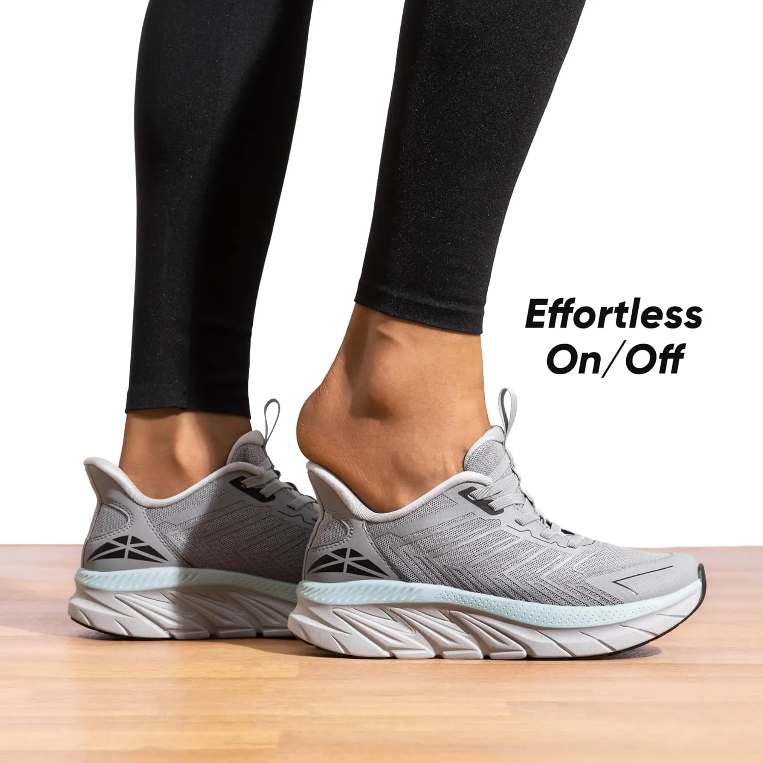 Women's Slip On Walking Shoes Running Comfortable Tennis Breathable Non Slip Athletic Gym Workout Cross Training Fashion Sneakers