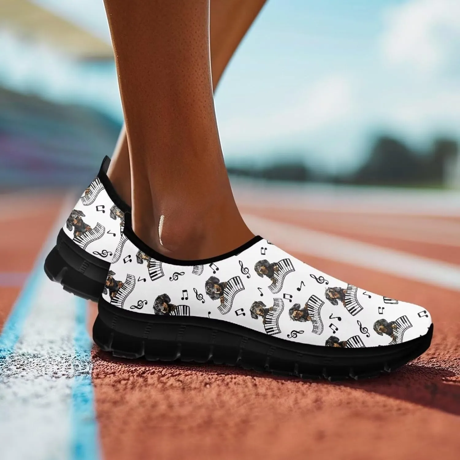 Women's Sneaker Casual Low Top Walking Sneaker Outdoor Breathable Slip On Lightweight Soft Shoes for Women