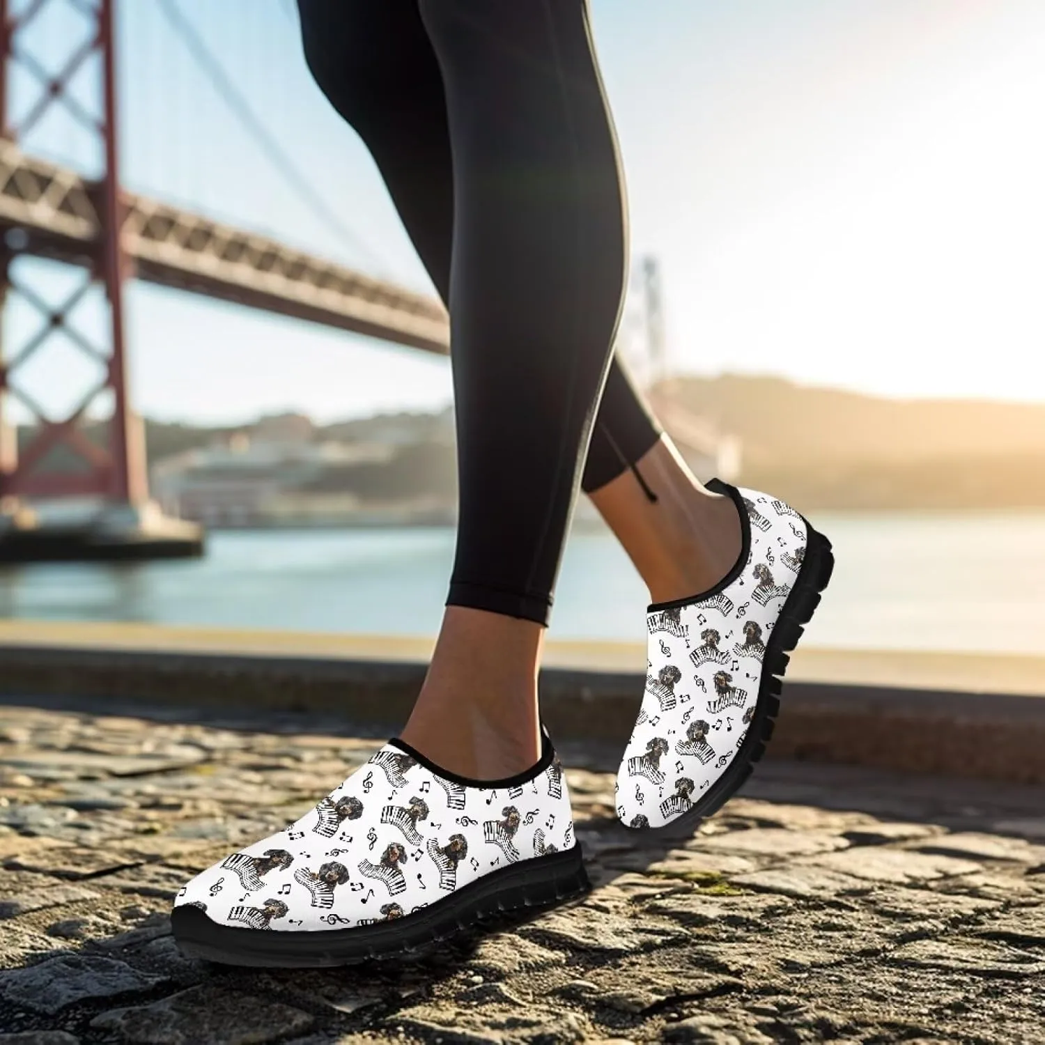Women's Sneaker Casual Low Top Walking Sneaker Outdoor Breathable Slip On Lightweight Soft Shoes for Women