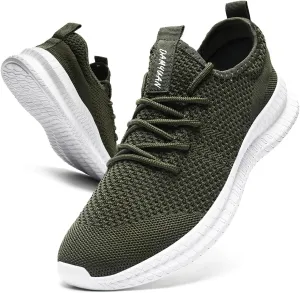 Womens Walking Running Shoes Sneakers Slip On Sport Tennis Athletic Gym Shoes Casual Fashion Lightweight Breathable Non Slip Workout Workout Trainers Shoe
