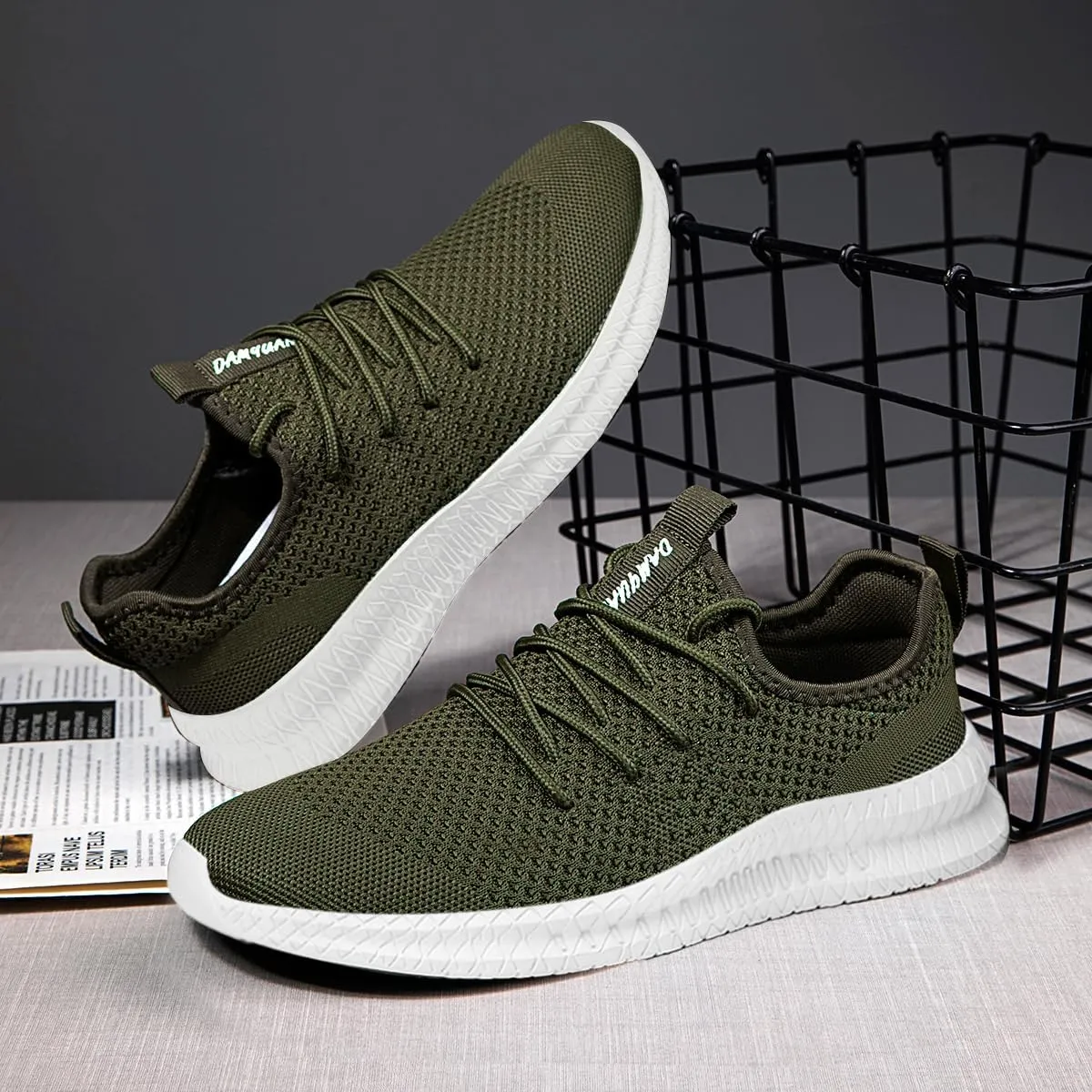 Womens Walking Running Shoes Sneakers Slip On Sport Tennis Athletic Gym Shoes Casual Fashion Lightweight Breathable Non Slip Workout Workout Trainers Shoe