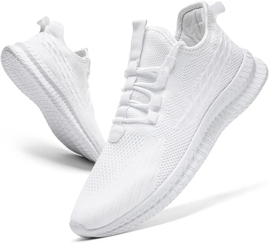 Women's Walking Shoes Casual Slip on Running Tennis Shoes Lightweight Breathable Non Slip Athletic Fashion Mesh Workout Casual Sports Sneakers