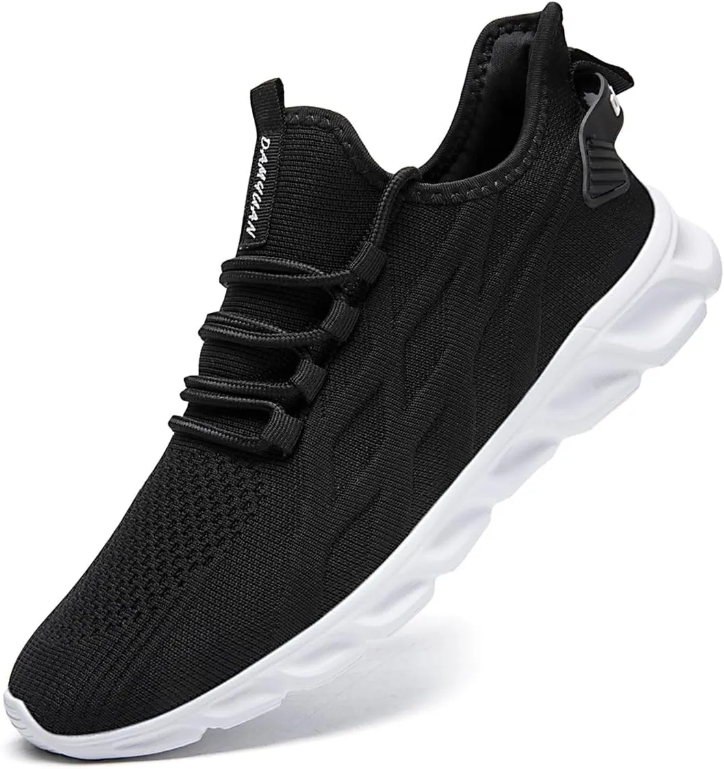 Womens Walking Shoes Slip On Sneakers Tennis Shoes Running Sport Workout Gym Shoes Athletic Non Slip Lightweight Breathable Fashion Casual Shoes for Travel Work