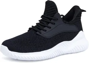 Womens Walking Shoes - Slip On Tennis Running Shoes Memory Foam Lightweight Work Sneakers for Indoor Outdoor Gym