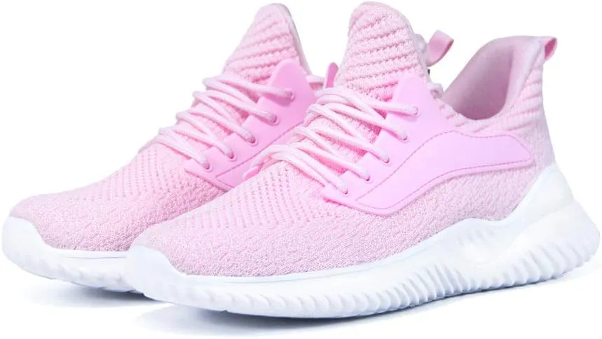 Womens Walking Shoes - Slip On Tennis Running Shoes Memory Foam Lightweight Work Sneakers for Indoor Outdoor Gym