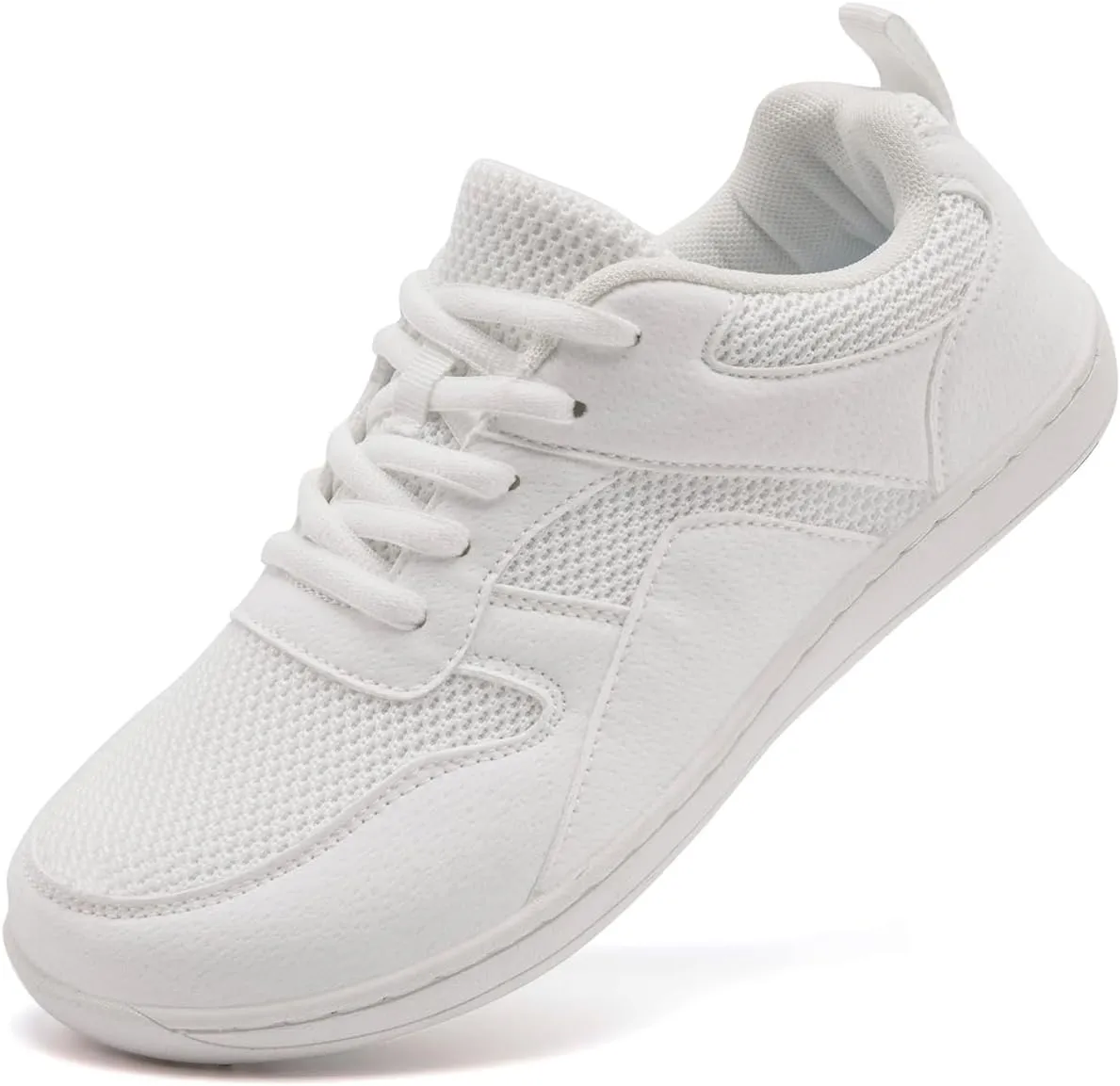 Women's Wide Toe Box Barefoot Sneakers Walking Slip On Shoes Zero Drop Running Sneakers Breathable Non Slip Casual Jogging Shoes