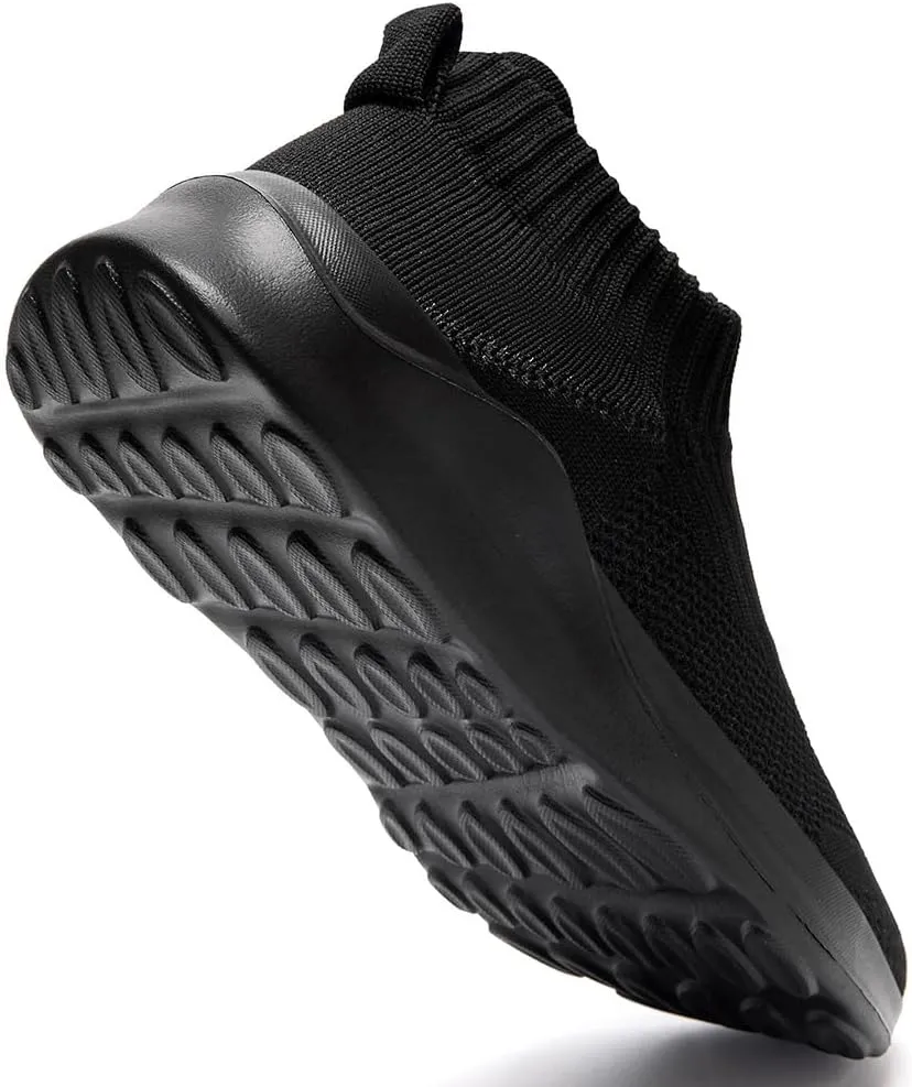 Women's Wide Toe Box Barefoot Sneakers Walking Slip On Shoes Zero Drop Running Sneakers Breathable Non Slip Casual Jogging Shoes