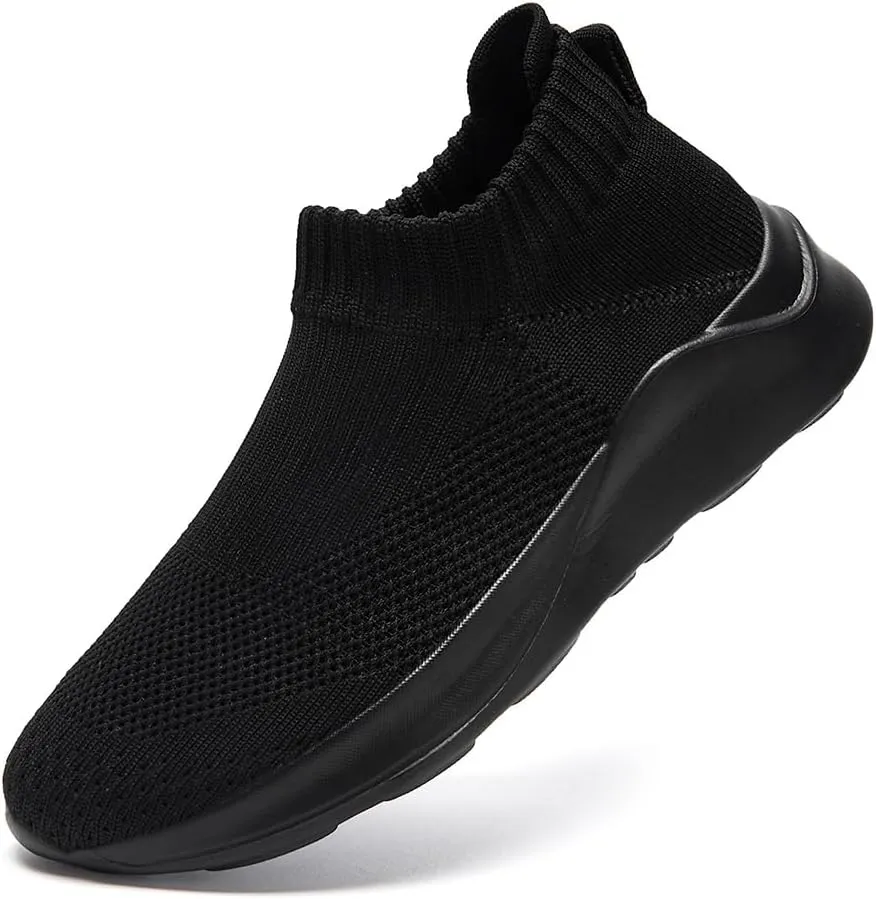 Women's Wide Toe Box Barefoot Sneakers Walking Slip On Shoes Zero Drop Running Sneakers Breathable Non Slip Casual Jogging Shoes