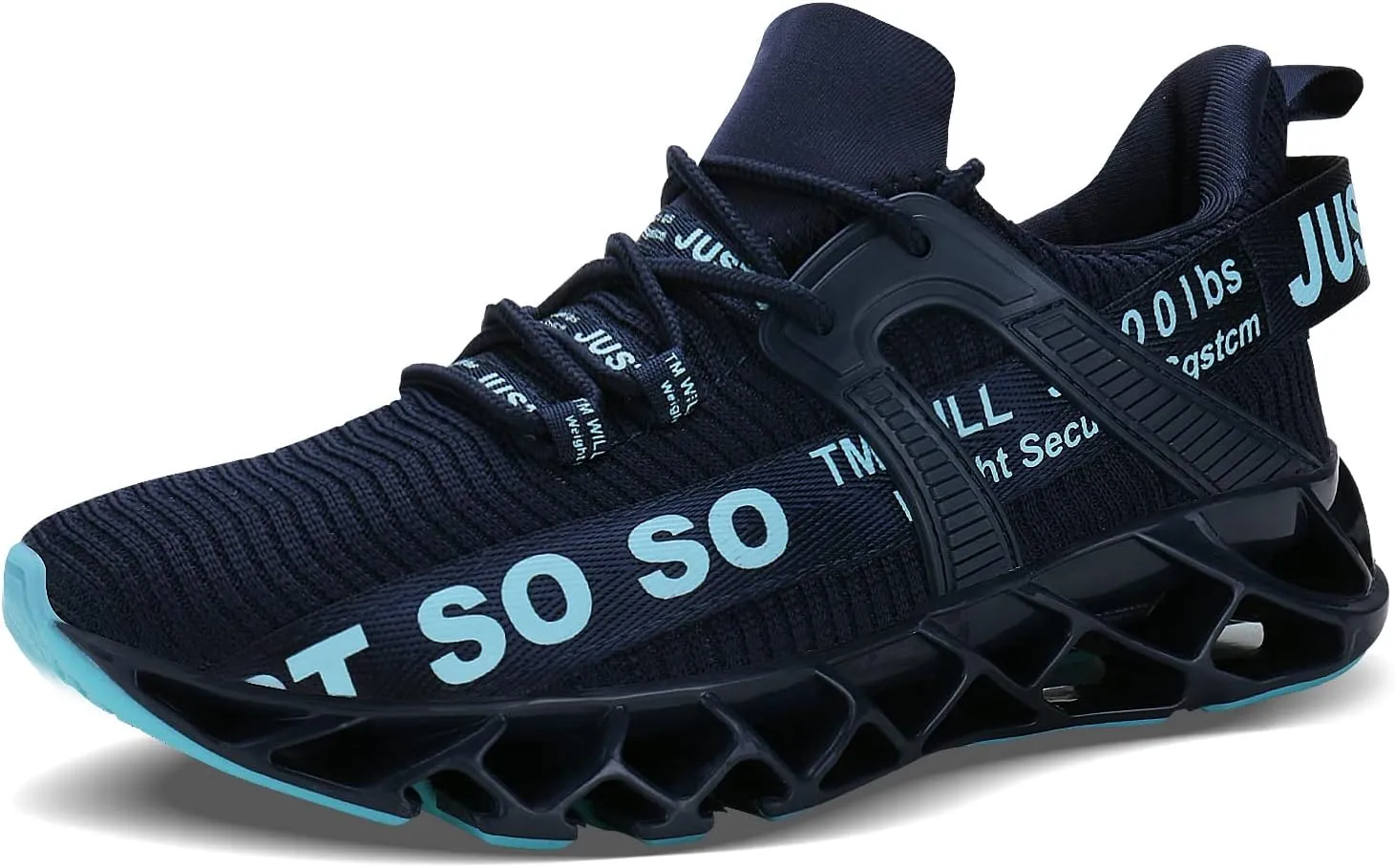 WONESION Mens Breathable Walking Tennis Running Shoes Blade Fashion Sneakers