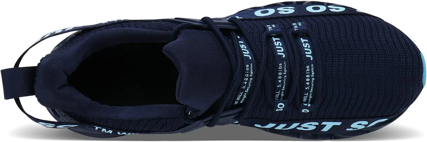 WONESION Mens Breathable Walking Tennis Running Shoes Blade Fashion Sneakers