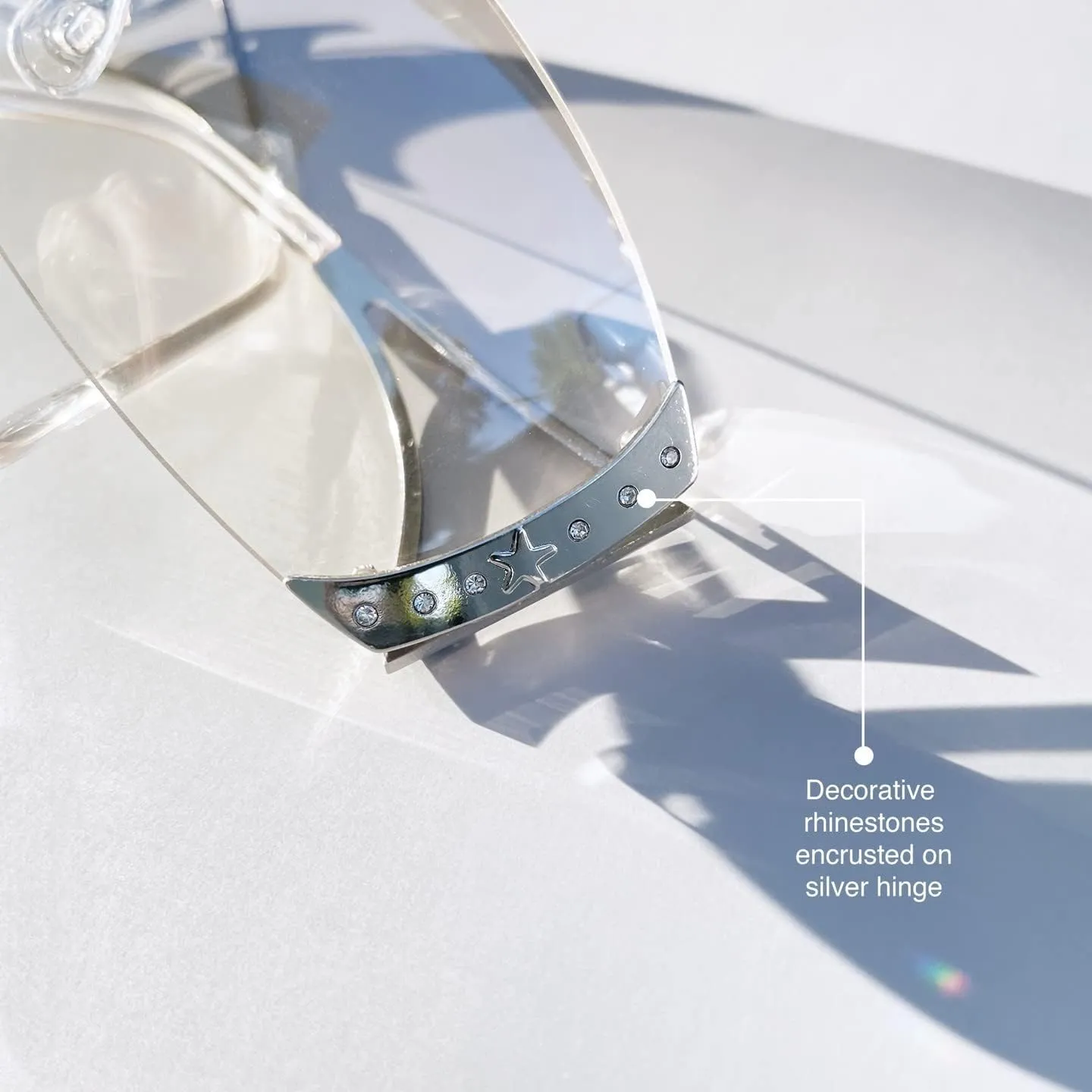 Wrap Around Y2K Sunglasses for Women Men Shield Flat Top Sunglasses Futuristic Frameless Gradient Lens Sun Glasses