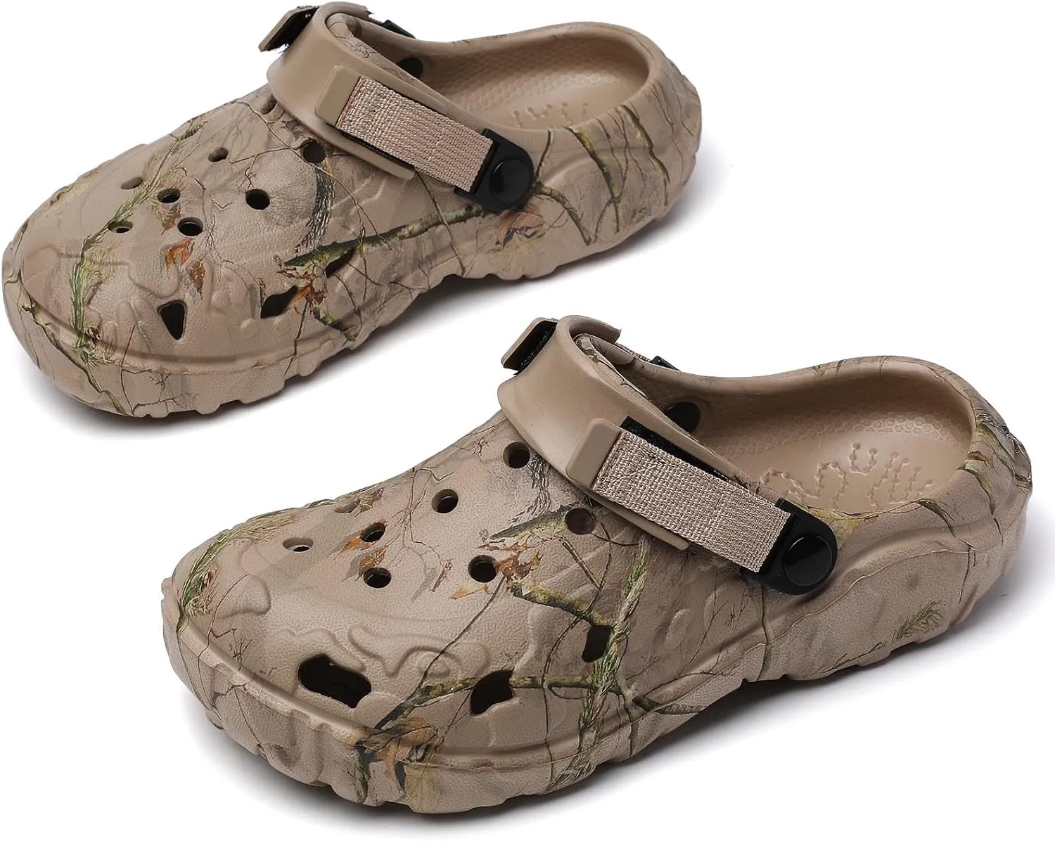 YUKTOPA Men's Clogs Outdoor Athletic Sports Sandals Adult Slip On Garden Shoes Summer Water Beach Shoes Casual Slippers Lightweight Breathable Non Slip