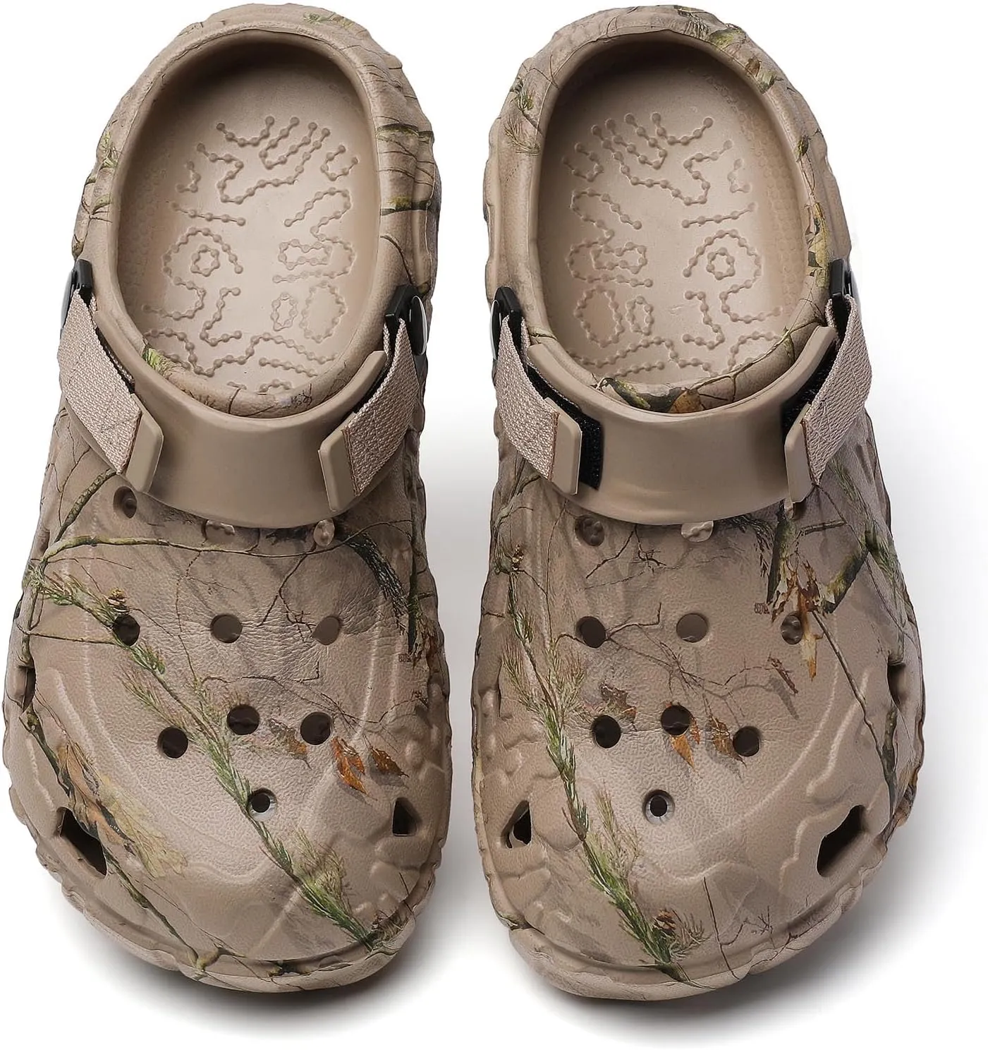 YUKTOPA Men's Clogs Outdoor Athletic Sports Sandals Adult Slip On Garden Shoes Summer Water Beach Shoes Casual Slippers Lightweight Breathable Non Slip