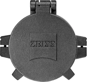 ZEISS Flip-Up and Fold-Flat Pro Lens Cover Protects Ocular Lens for Riflescopes from Dirt, Mud, and Rain