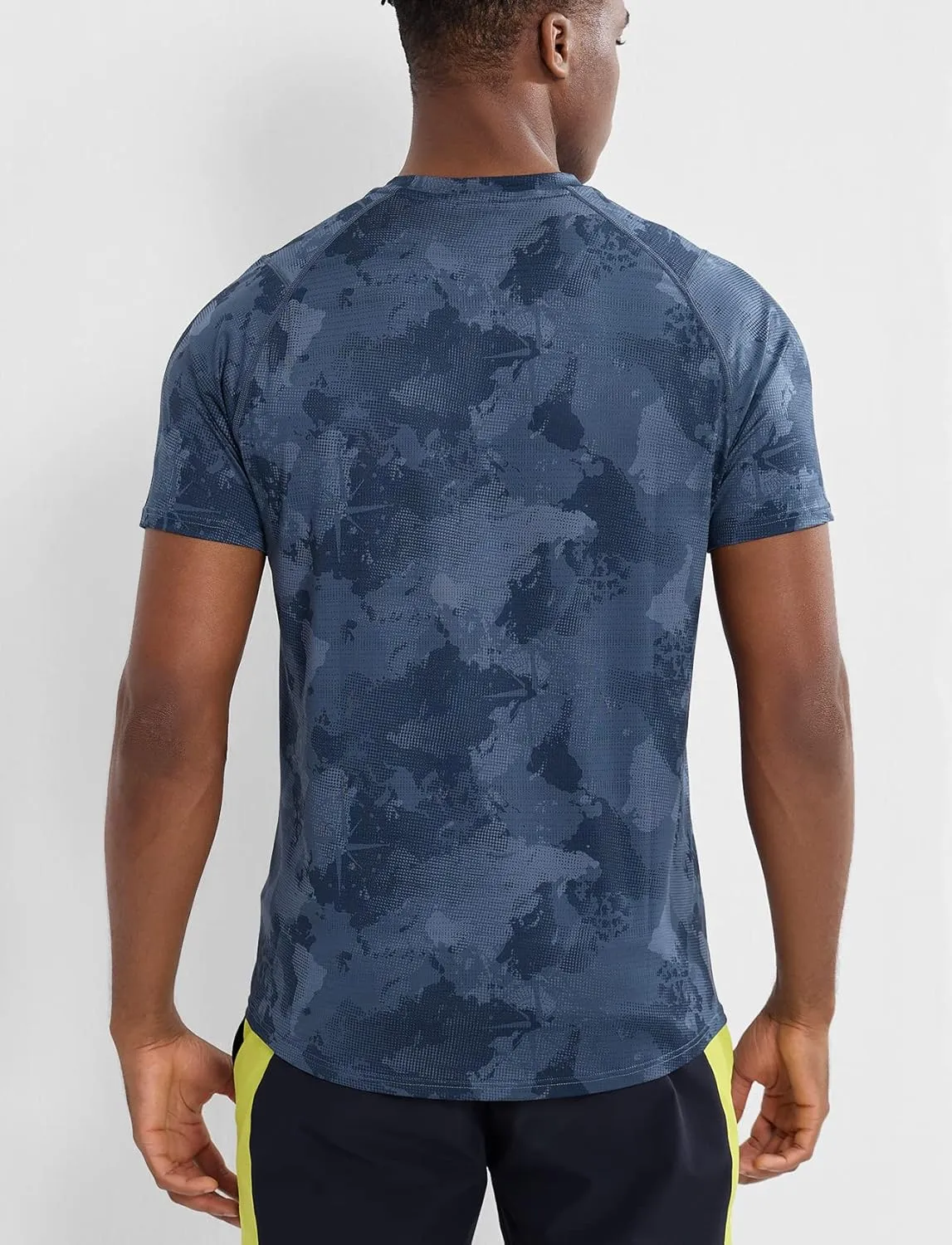 Zengjo Mens Workout Shirt Short Sleeve Quick Dry Lightweight Athletic Running Gym Performance T-Shirts Moisture Wicking