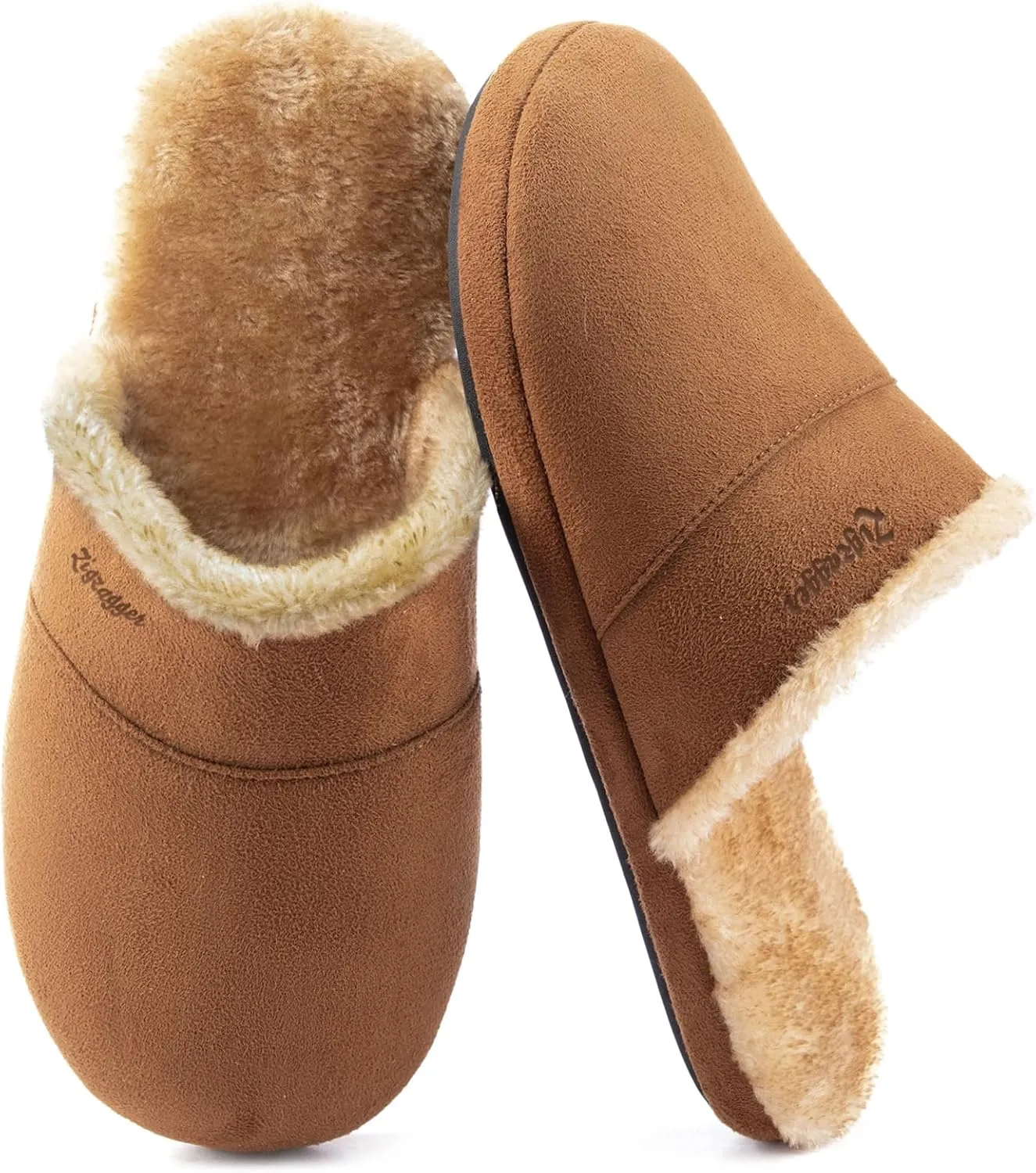 Zigzagger Mens Mocozy Scuff House Slippers Indoor