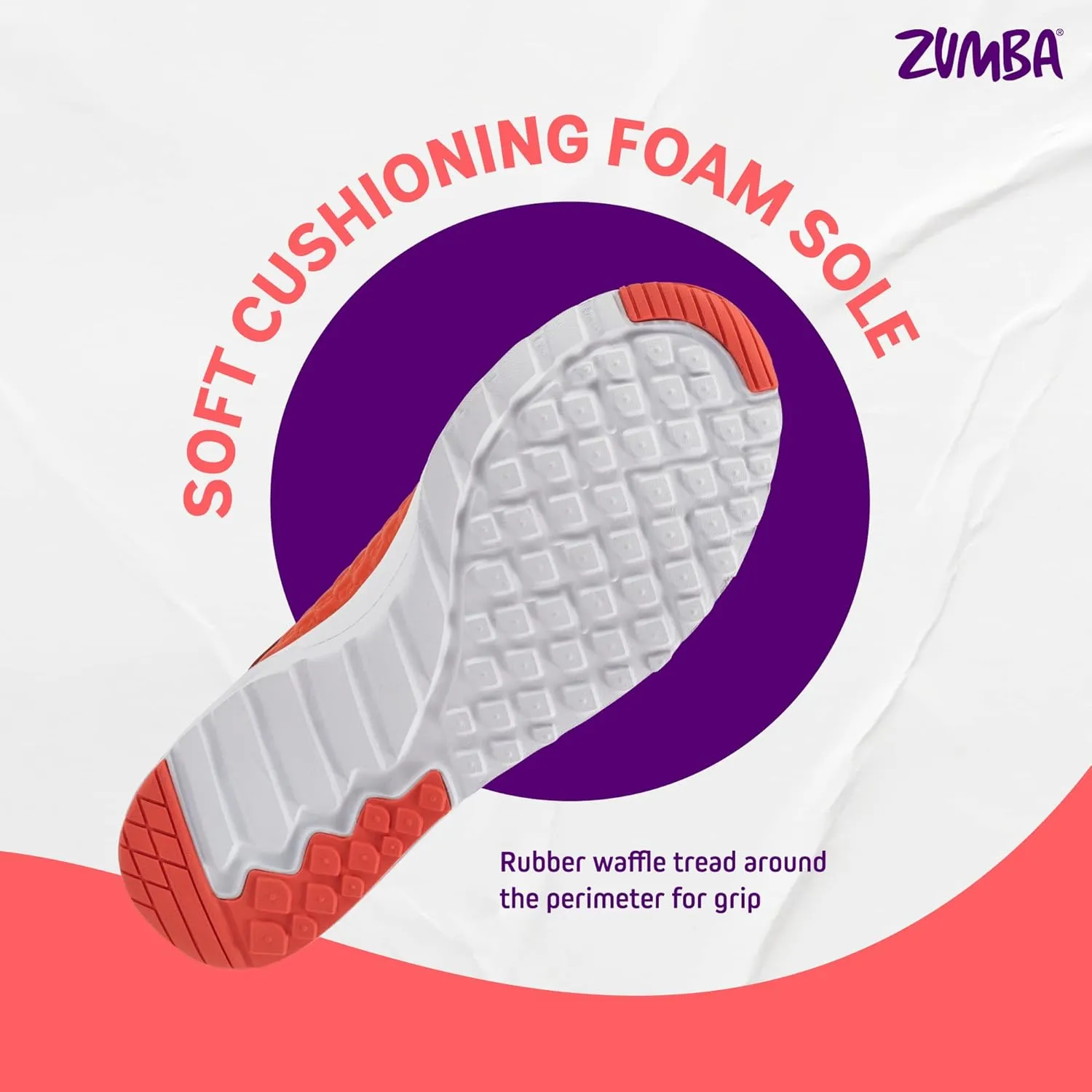 ZUMBA Street Boss Comfy High Top Gym Shoes Active Dance Workout Shoes for Women