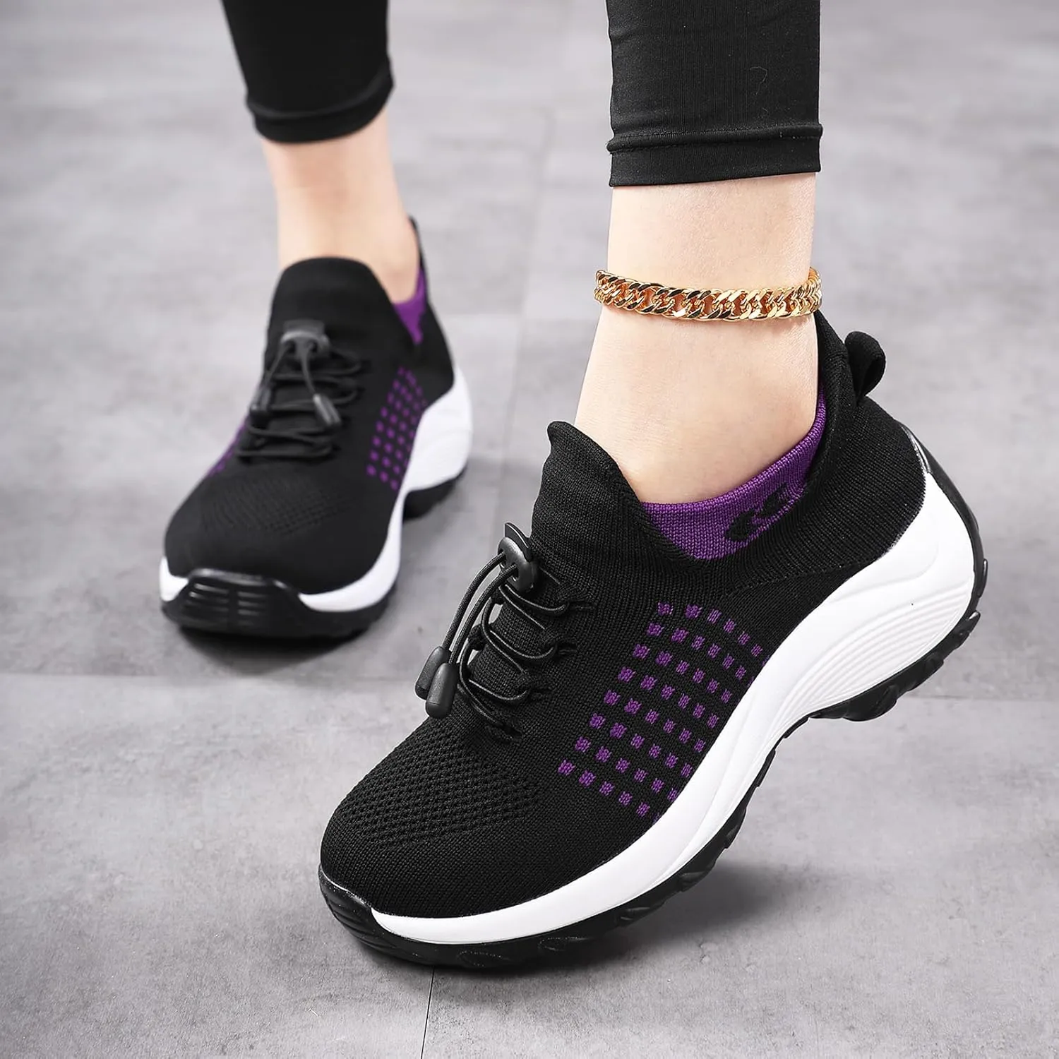 ZWRXW Comfort Wear Orthowear Shoes for Women Men,Arch Support Orthopedic Sneakers Stretch Comfortable Casual Athletic Sneakers Outdoor Lightweight Breathable Walk Shoes
