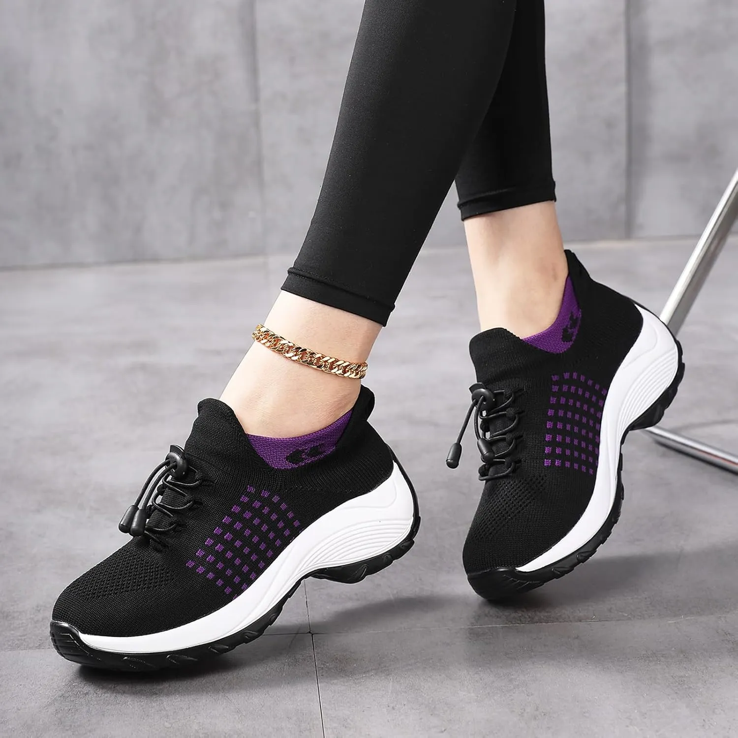 ZWRXW Comfort Wear Orthowear Shoes for Women Men,Arch Support Orthopedic Sneakers Stretch Comfortable Casual Athletic Sneakers Outdoor Lightweight Breathable Walk Shoes
